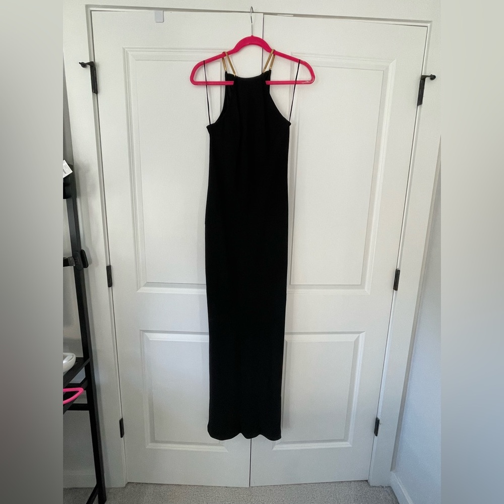 Trina Turk Sz 2 Long Black Dress